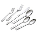 48-Piece Stainless Steel Flatware Set for 8 – Forks, Spoons & Dinner Knives