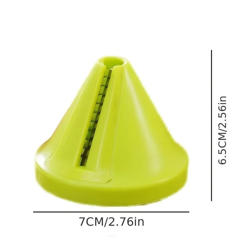 Manual Vegetable Spiral Slicer – Handheld Carrot & Cucumber Shredder
