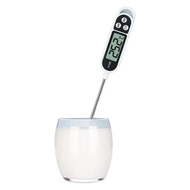 Digital Food Thermometer – Stainless Steel Kitchen Temperature Probe