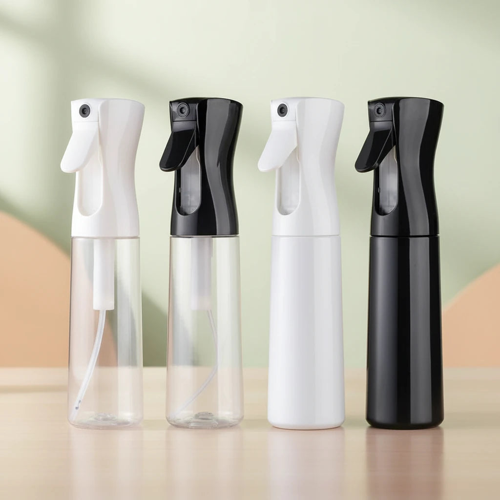 200/300/500ml High Pressure Spray Bottles Refillable Bottles Continuous Mist Watering Can Automatic Salon Barber Water Sprayer