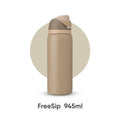Owala Freesip insulated cup, straw, stainless steel insulated water cup, large capacity portable outdoor insulated kettle 32oz