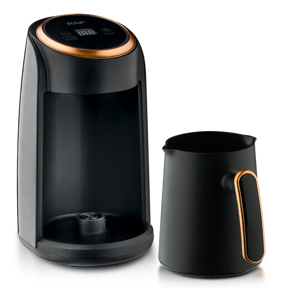Portable Cordless Electric Turkish Coffee Machine 600W Travel Friendly Automatic Coffee Maker 220V