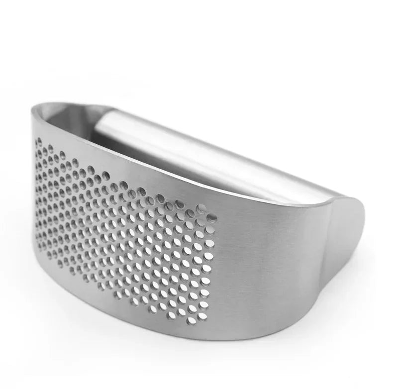 Stainless Steel Manual Garlic Press and Ginger Rocker Crusher