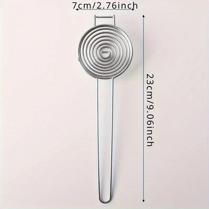 1pc, Stainless Steel Egg Separator - Easily Separate Egg Yolks and Whites for Perfect Baking Results - Essential Kitchen Gadget