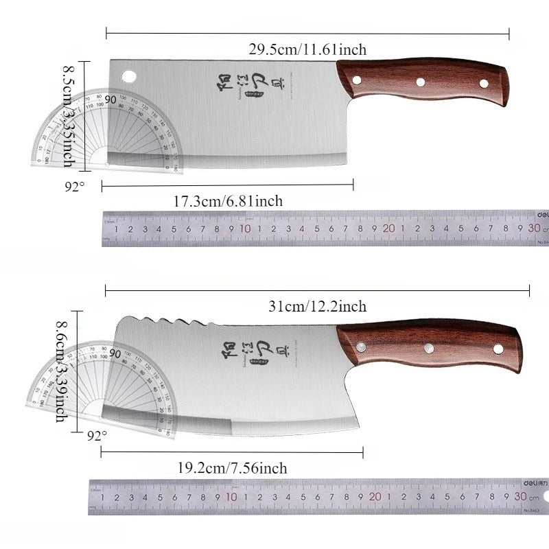 Ultra-Sharp Stainless Steel Kitchen Knife – Slicing, Chef's & Bone-Cutting