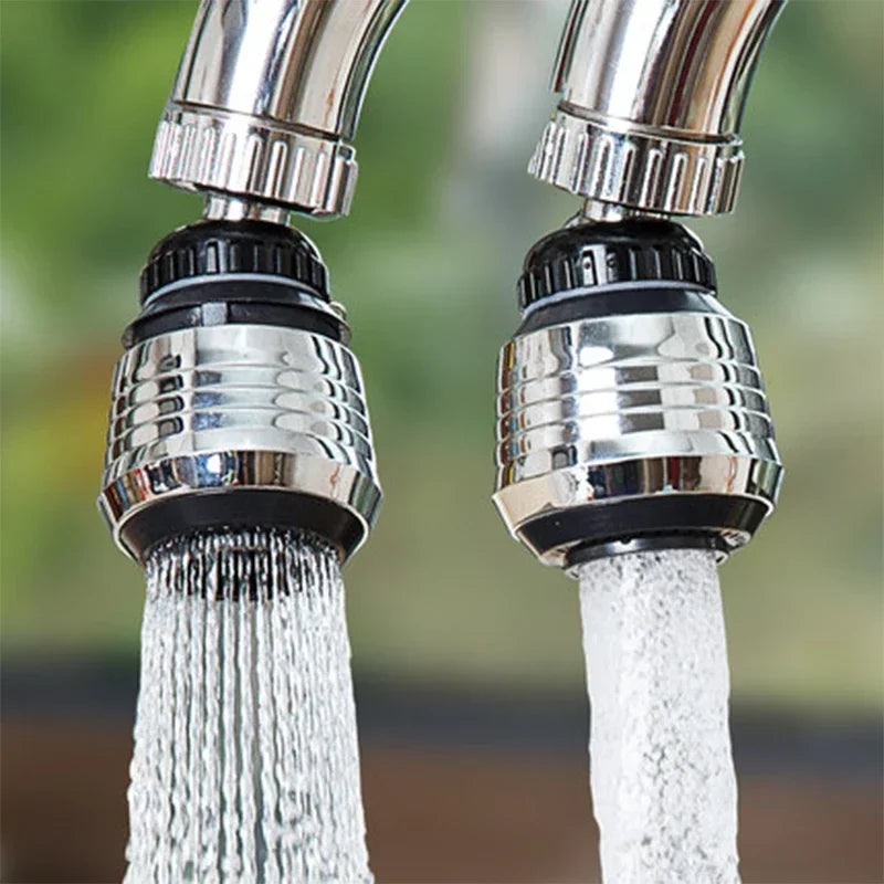 360° Rotating Faucet Extender – 2-Mode Kitchen Sink Aerator Sprayer