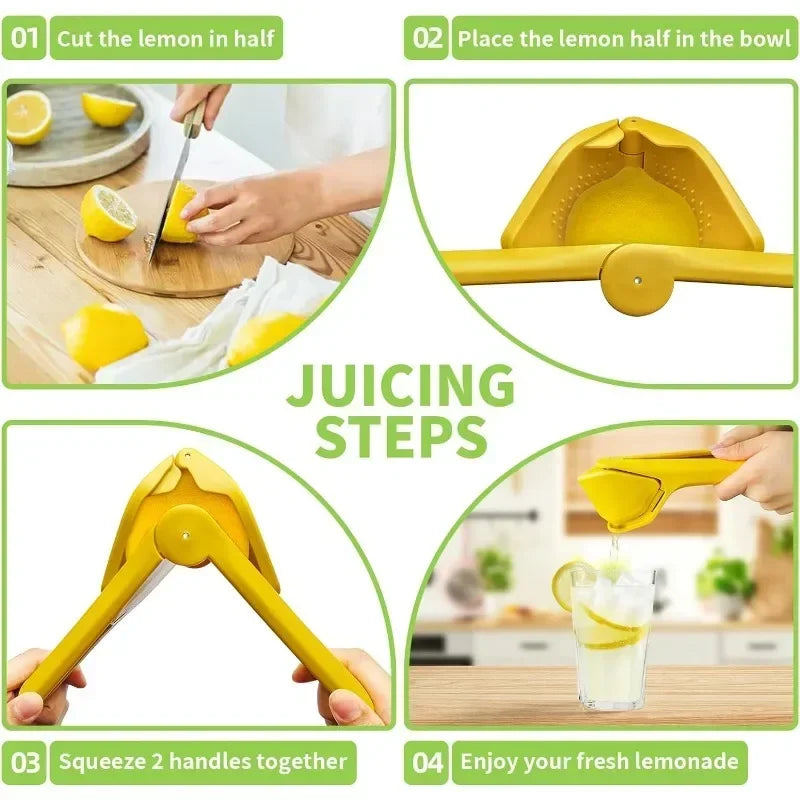 Manual Citrus Lemon Squeezer – Easy Handheld Juicer for Kitchen