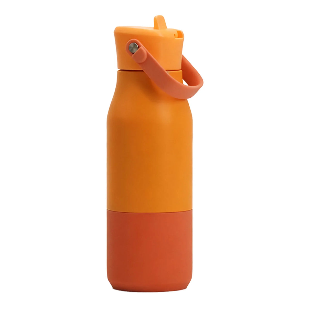 New detachable handle stainless steel insulated cup straw water cup macaron contrasting color series outdoor cold insulation