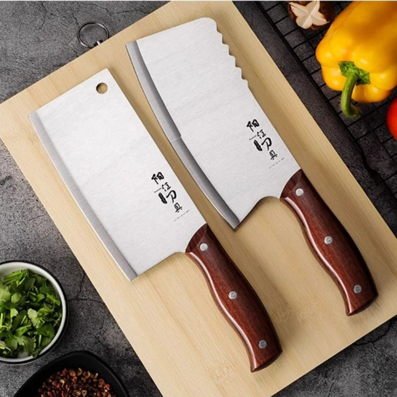 Ultra-Sharp Stainless Steel Kitchen Knife – Slicing, Chef's & Bone-Cutting